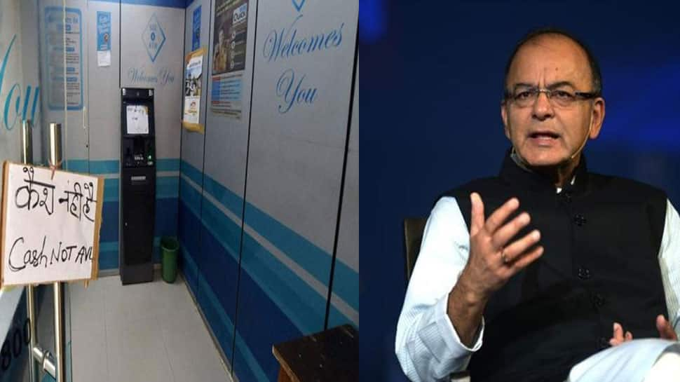 Cash shortage being tackled quickly, says Arun Jaitley after ATMs run dry in several cities