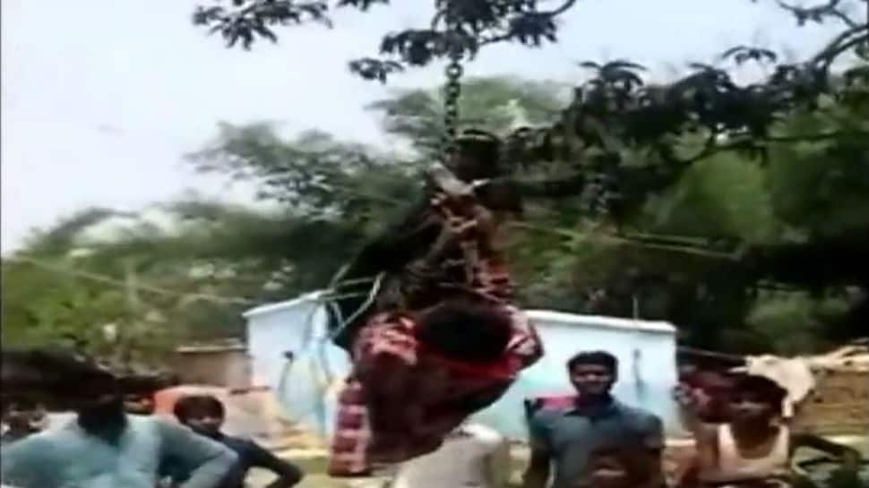 Bihar: Man hung upside down, beaten for allegedly stealing a mobile phone