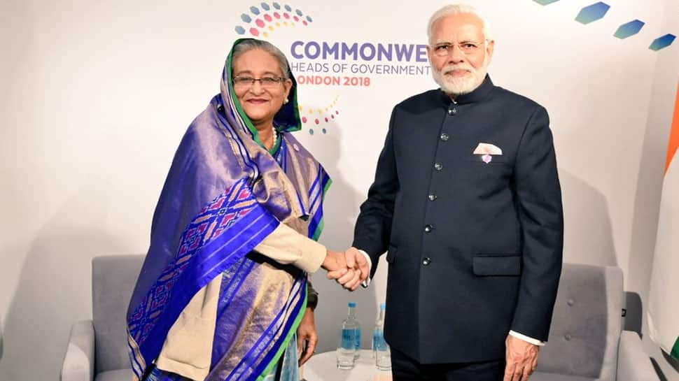 PM Narendra Modi holds bilateral talks with Sheikh Hasina, others on CHOGM sidelines 