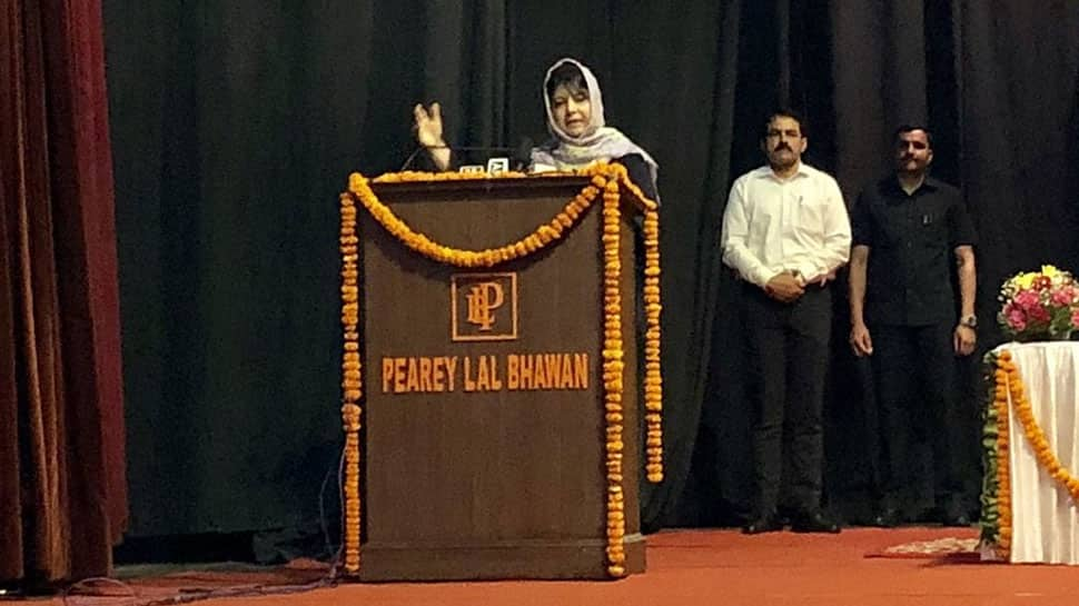 Mehbooba Mufti welcomes ordinance on death penalty for rape of minors, says will bring a similar law in J&amp;K