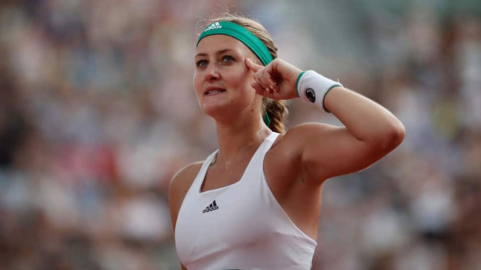 Tennis: Kristina Mladenovic draws France level with US in Fed Cup semis