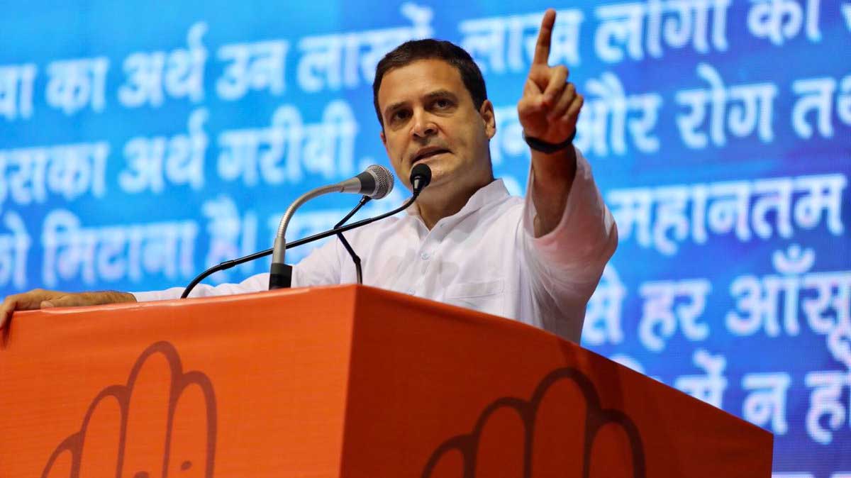 Beti Bachao, BJP ke logon se bachao: Rahul Gandhi attacks PM Modi at &#039;Save The Constitution&#039; campaign launch