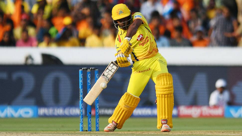 IPL 2018: Orange Cap sits on Ambati Rayudu&#039;s head, Purple Cap stays with Mayank Markande after Match 24