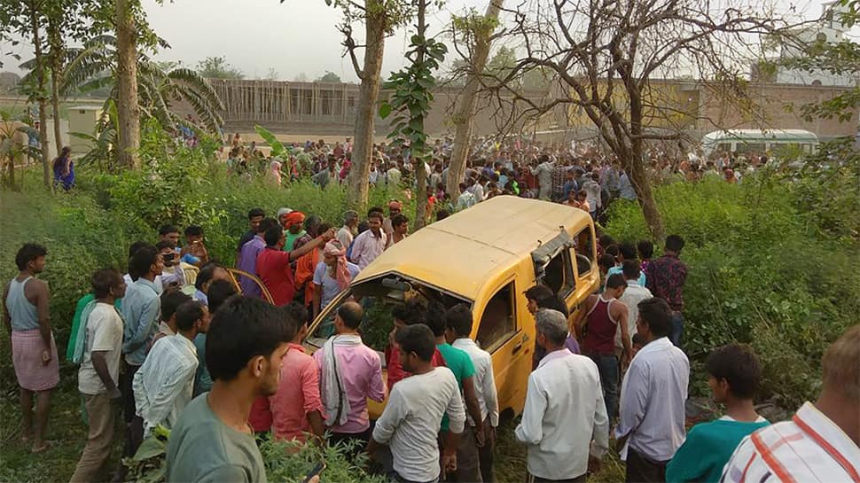 Kushinagar accident: Van driver had earphones on when collision with train took place killing 13 school children, says UP CM Adityanath