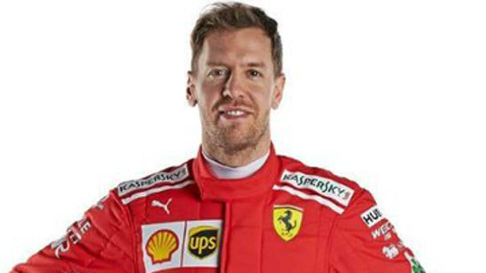Three in a row for Vettel, Hamilton shares front Azerbaijan Grand Prix row
