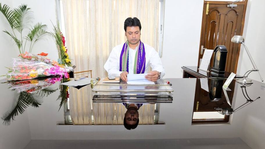 Biplab Kumar Deb's yet another gem: Hunting for jobs? Rear a cow ...