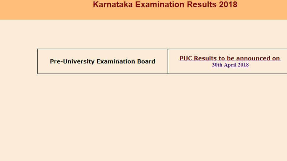 Karnataka PUC Results 2018 to be declared on Monday: Check kseeb.kar.nic.in for Karnataka PUC 2nd year Pre University Certification Examination results 2018