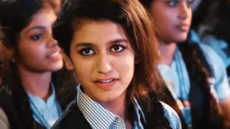 Priya Prakash Varrier&#039;s stills from the sets of Oru Adaar Love - See