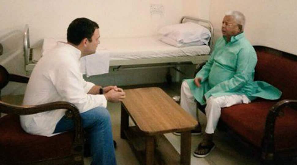 AIIMS wants Lalu to return to Ranchi hospital, RJD workers protest