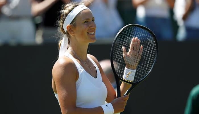 Victoria Azarenka back in Europe after US custody battle