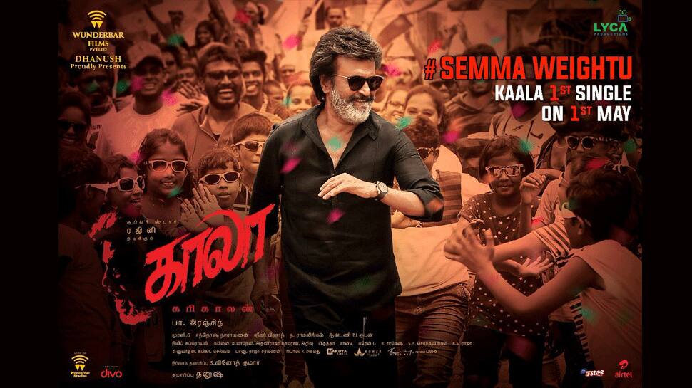 Rajinikanth&#039;s Kaala: Check out the super energetic Semma Weightu track 