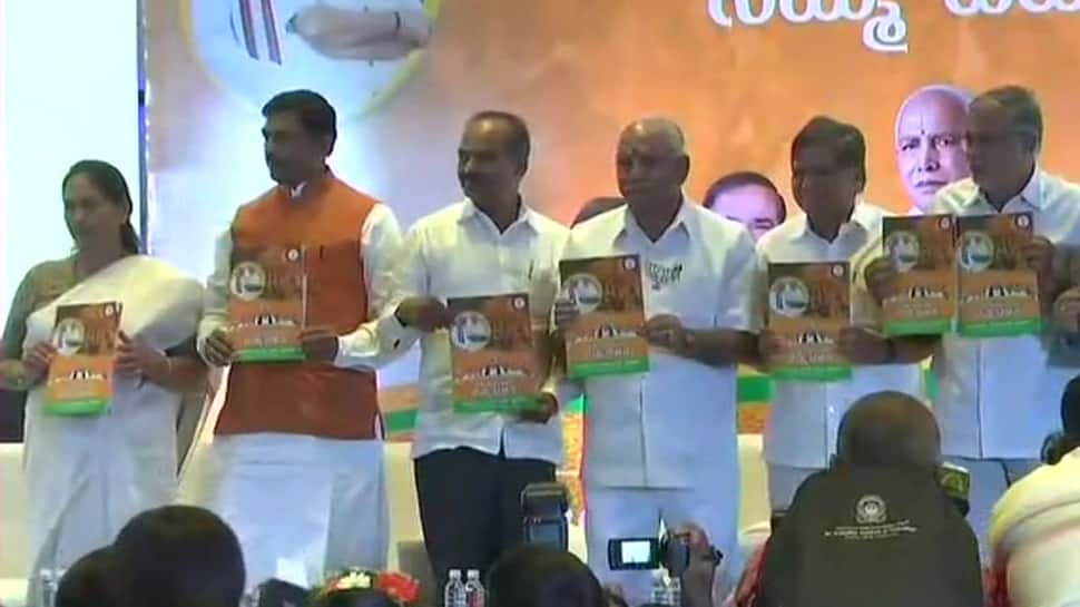 Flying squads, free smartphones, 1% interest loans: BJP&#039;s promises for Karnataka women