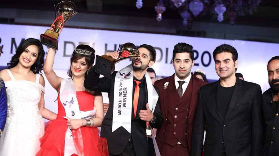 Mr and Miss Delhi 2018: Abhay Walia, Mansi Jamwal win titles