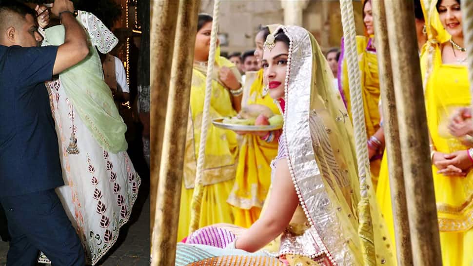 Sonam Kapoor-Anand Ahuja wedding: Will the bride wear this lehenga on her mehendi—Photos