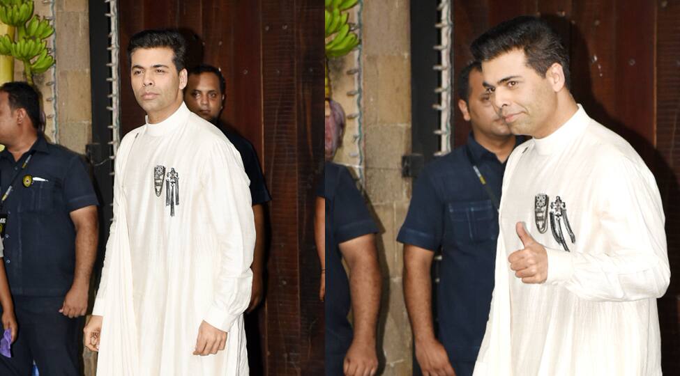 Karan Johar&#039;s look for Sonam Kapoor&#039;s Mehendi can give the royals a run for their money-See Pics