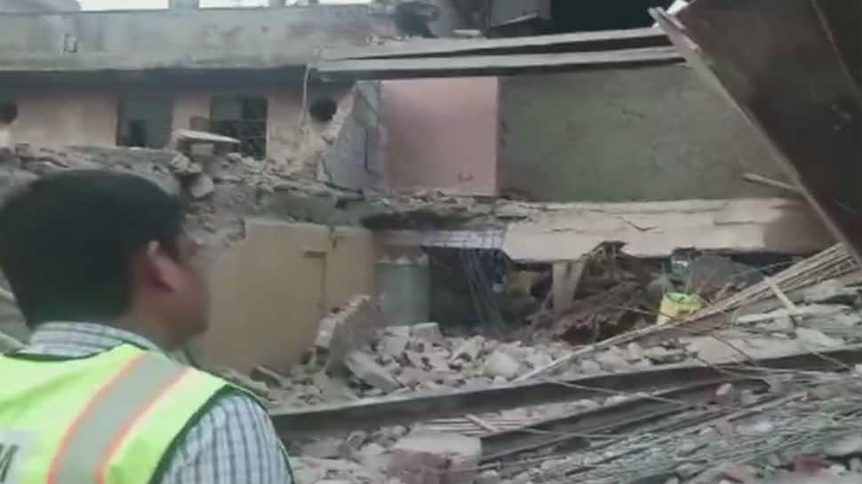 Under-construction banquet hall collapses in Delhi, several injured