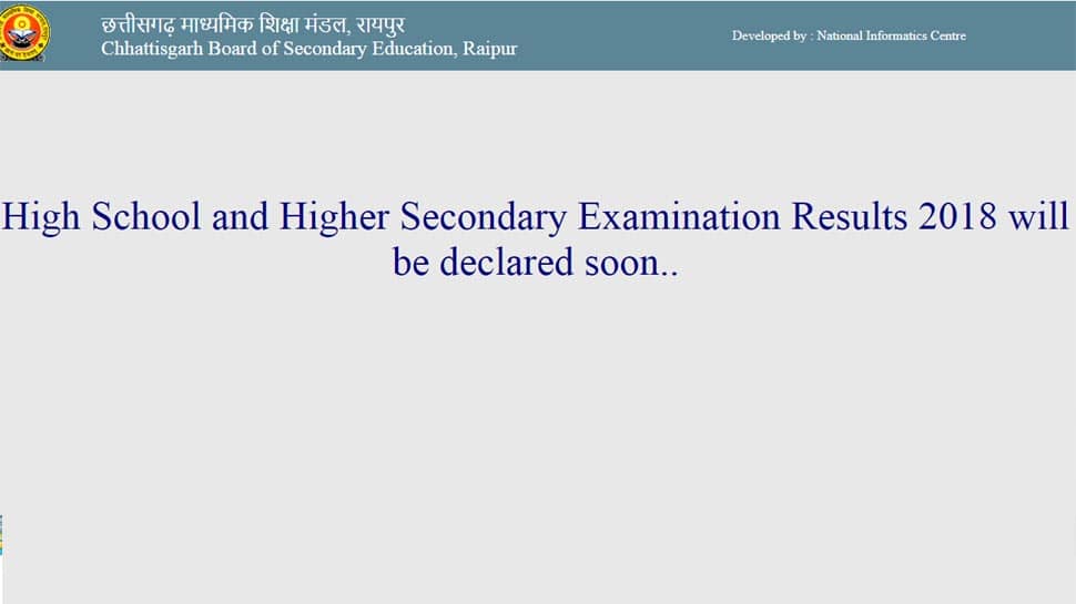 Chhattisgarh CGBSE Class 10 Results 2018, CGBSE Class 12 Results 2018 to be declared in a few minutes at cgbse.nic.in