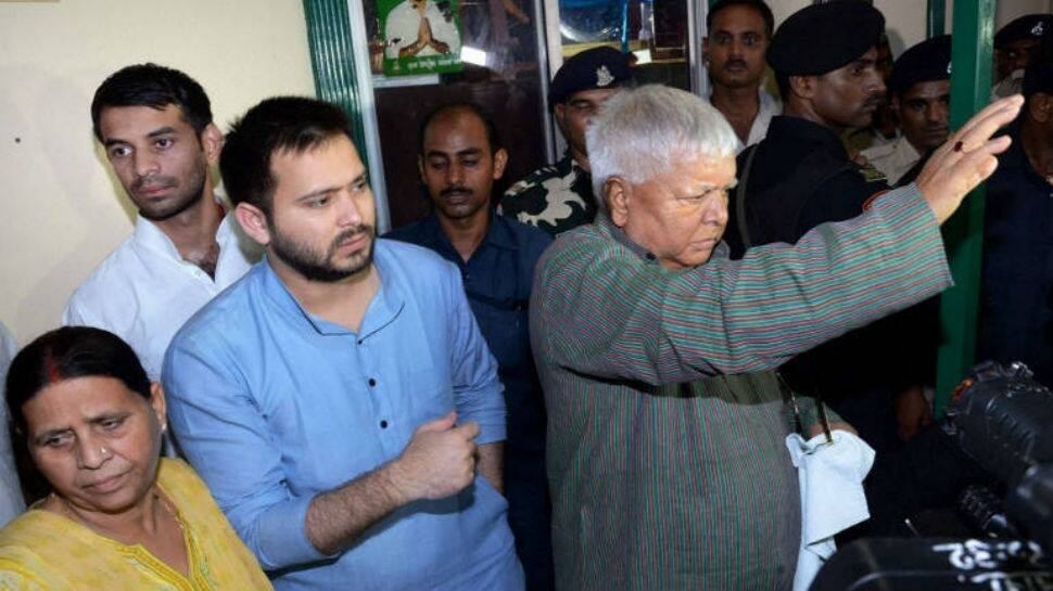 IRCTC scam: CBI submits 20,000 documents to court in investigation against Lalu Prasad Yadav, Tejashwi Yadav, Rabri Devi