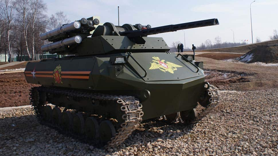 Russia tests its armed robot Uran-9 in Syria