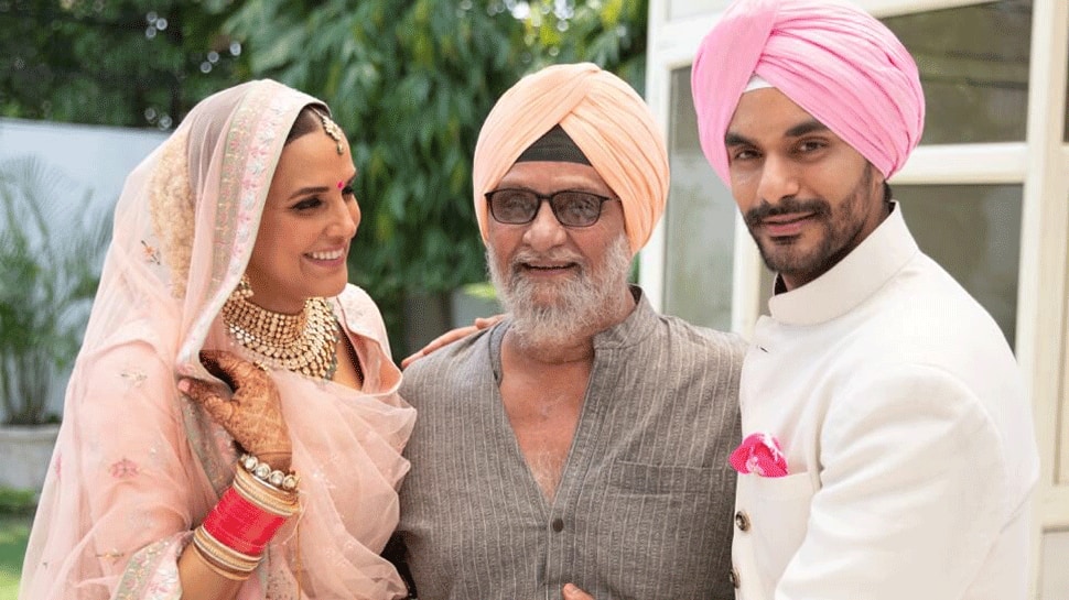 Bishan Singh Bedi&#039;s tweets on son Angad and Neha Dhupia&#039;s marriage will make you feel nostalgic