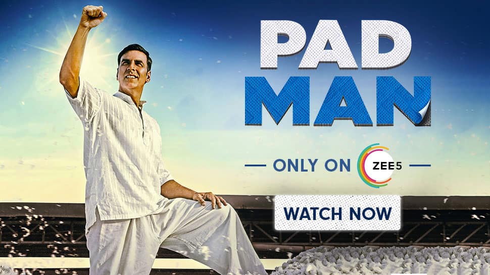 Akshay Kumar’s PadMan releases exclusively on ZEE5