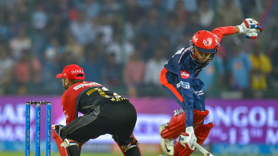 Youngest-IPL-fifty-scorer tag just eludes Delhi&#039;s Abhishek Sharma 