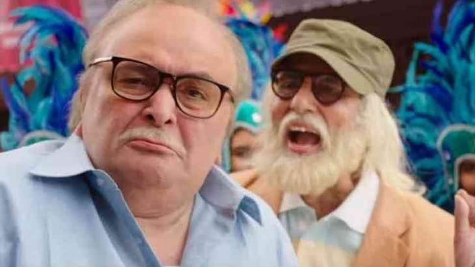 Amitabh Bachchan-Rishi Kapoor&#039;s 102 Not Out witnesses massive jump at Box Office 