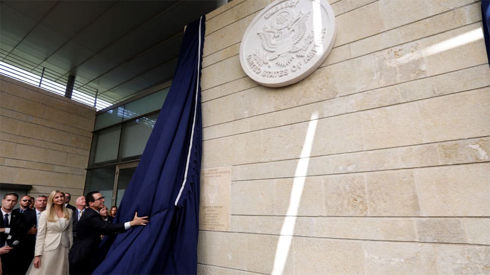 Photos Us Opens New Embassy In Jerusalem News Zee News