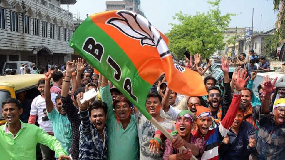 Karnataka election results: BJP crosses half-way mark in Karnataka, Congress concedes defeat