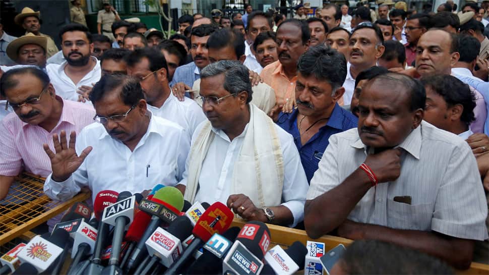 Karnataka voters deliver hung Assembly, Congress-JDS alliance seeks power as BJP fumes 