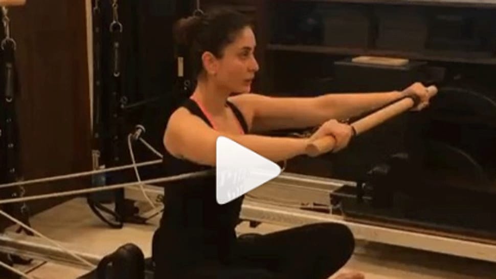 Kareena Kapoor Khan&#039;s workout videos will show you what to do to become as fit as her - Watch