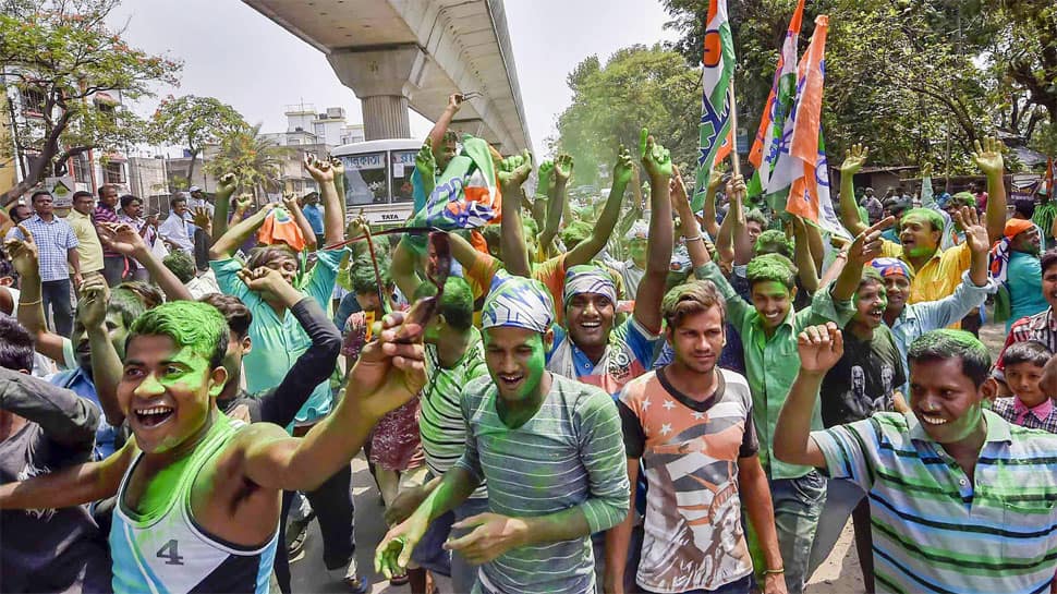 West Bengal panchayat polls: Trinamool Congress headed for massive victory; BJP main rival 