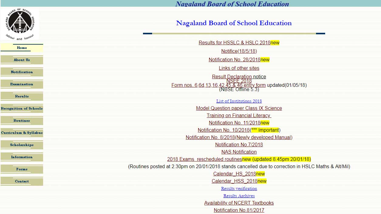 Nagaland Board Class 10 Results 2018 announced on nbsenagaland.com, Vivotsonuo Sorhie tops