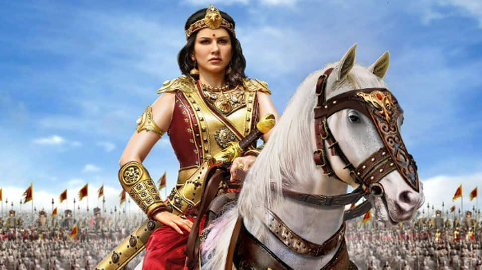 Move over Prabhas&#039;s &#039;Baahubali&#039;, Sunny Leone&#039;s warrior princess avatar in &#039;Veeramadevi&#039; first look will stun you