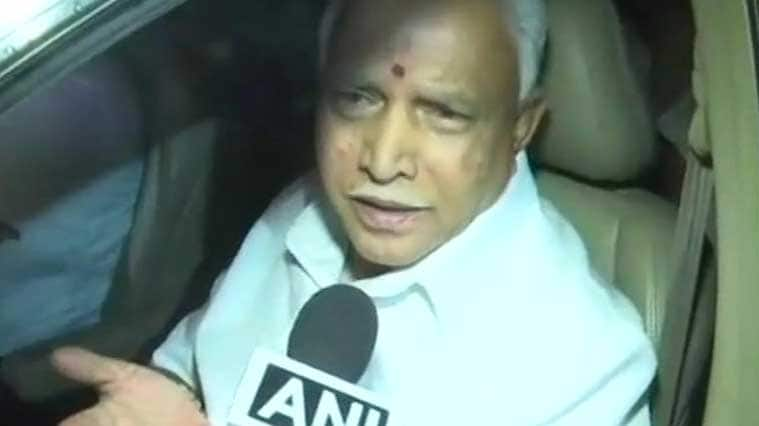 100% sure of getting absolute majority during floor test: BS Yeddyurappa 