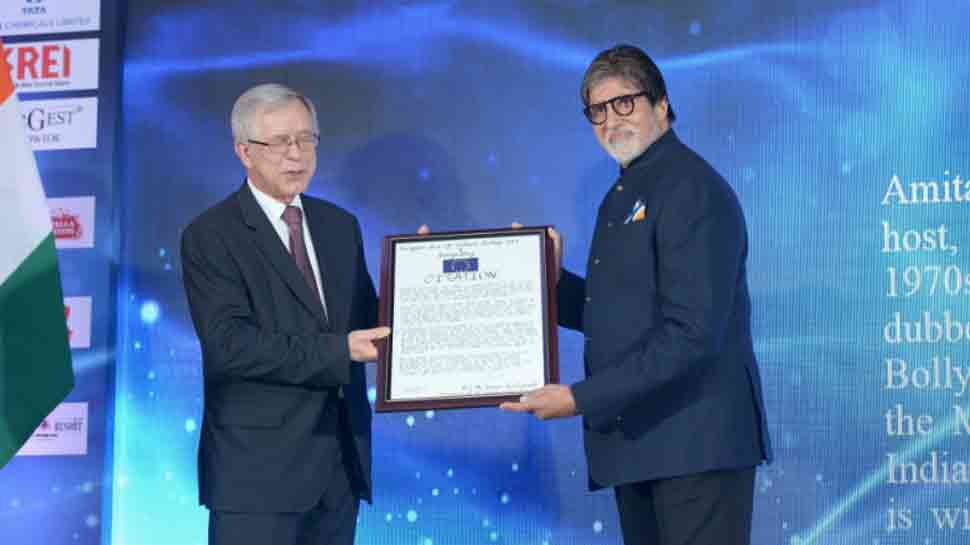 Amitabh Bachchan awarded for being bridge builder between India, Europe