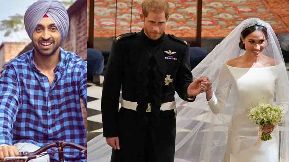 Diljit Dosanjh&#039;s musical tribute to Prince Harry, Meghan Markle is unmissable— Watch