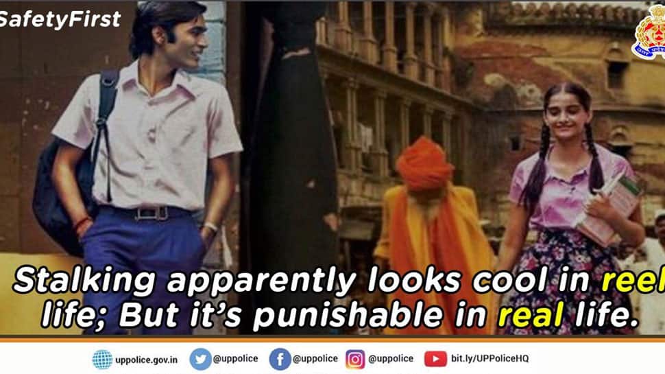  We&#039;ll be your &#039;Raanjhanaa&#039; - stalk, follow and chase you: UP Police trolls eve-teasers