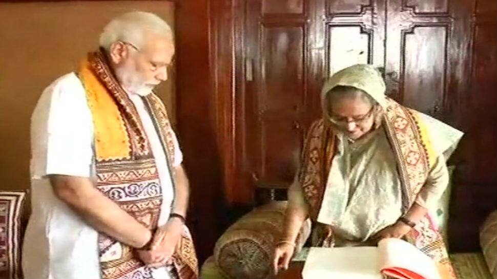 PM Modi, Sheikh Hasina inaugurate Bangladesh Bhavan in Shantiniketan