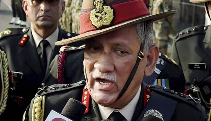 Army Chief General Bipin Rawat warns Pakistan, says it must stop sending terrorists into J&amp;K