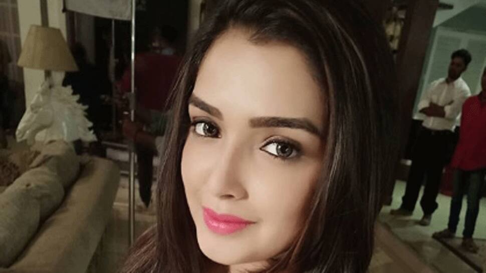 Amrapali Dubey begins shooting for Lagal Raha Batasha in a unique way - Watch