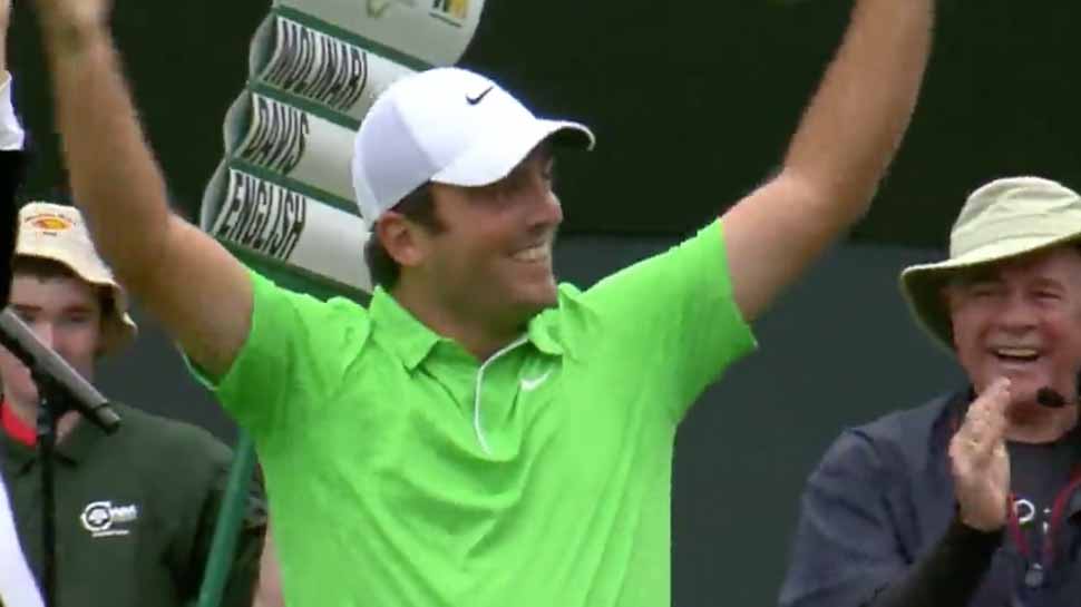 Francesco Molinari wins PGA Championship as Rory McIlroy fades