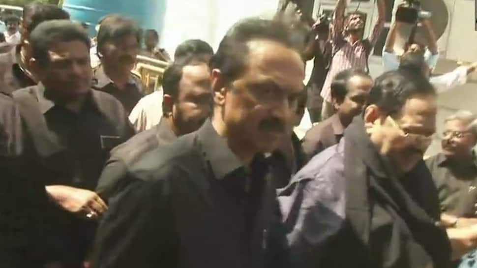 Stalin, other DMK MLAs wear black clothes to Tamil Nadu Assembly over Tuticorin killing