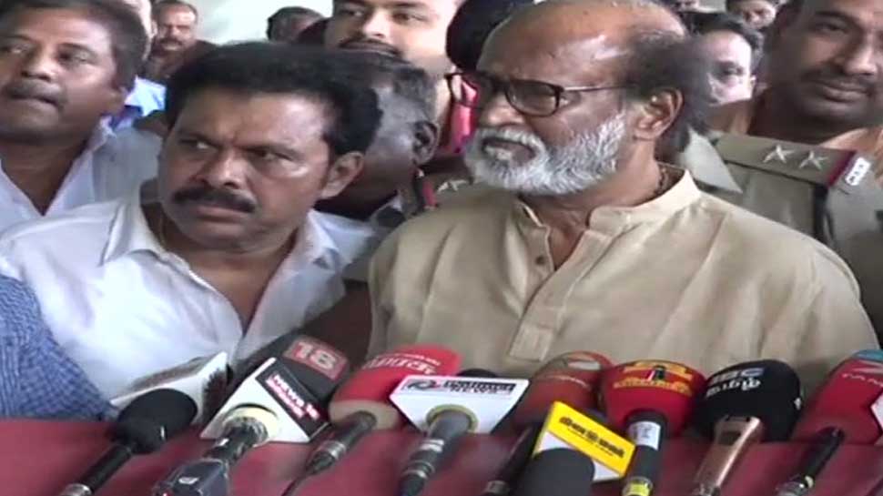 Rajinikanth blames anti-social elements for deaths during anti-Sterlite protest in Tuticorin