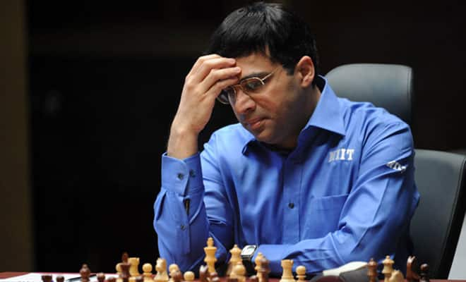 Viswanathan Anand holds Hikaru Nakamura to an easy draw in Norway