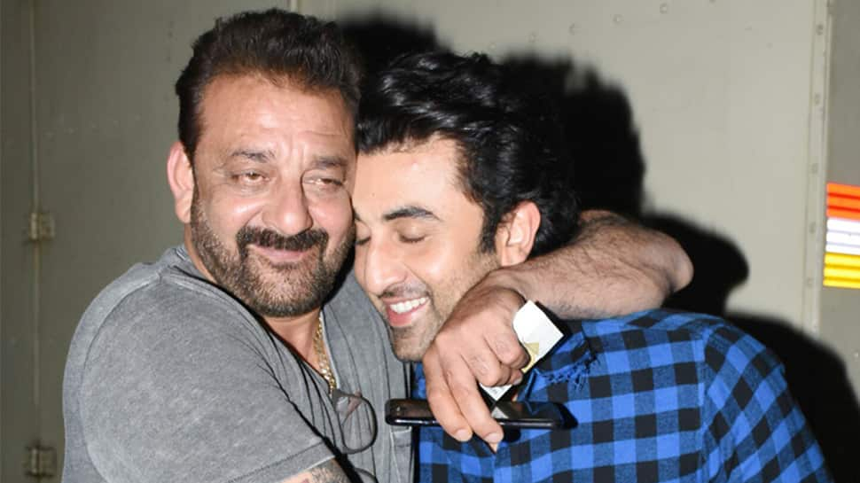 Ranbir Kapoor, Sanjay Dutt hug it out, to shoot promotional song together for Sanju