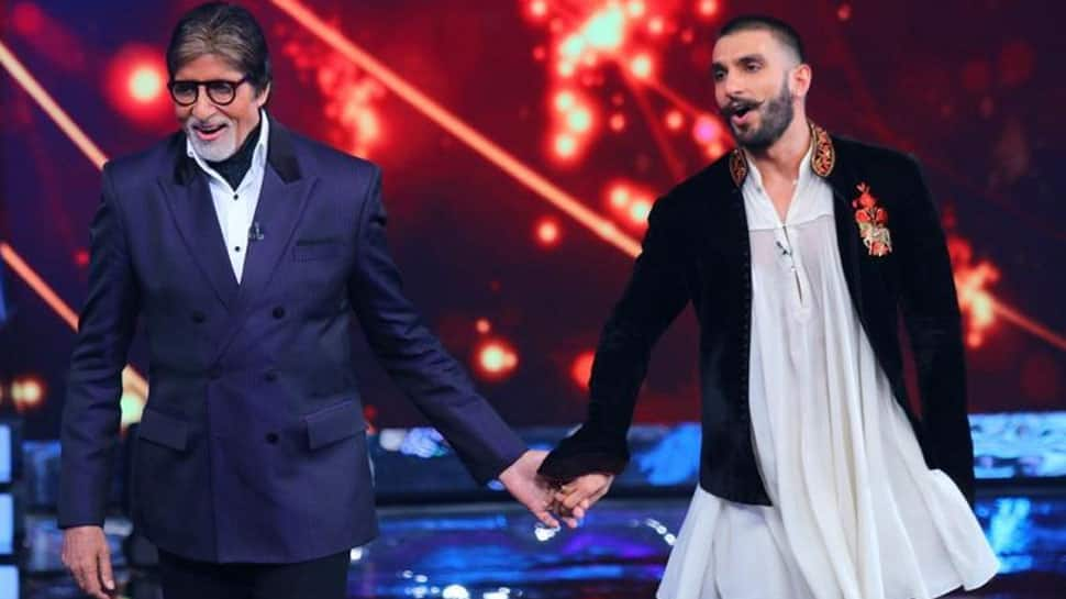 Amitabh Bachchan gives ultimate competition to Ranveer Singh in this pic!