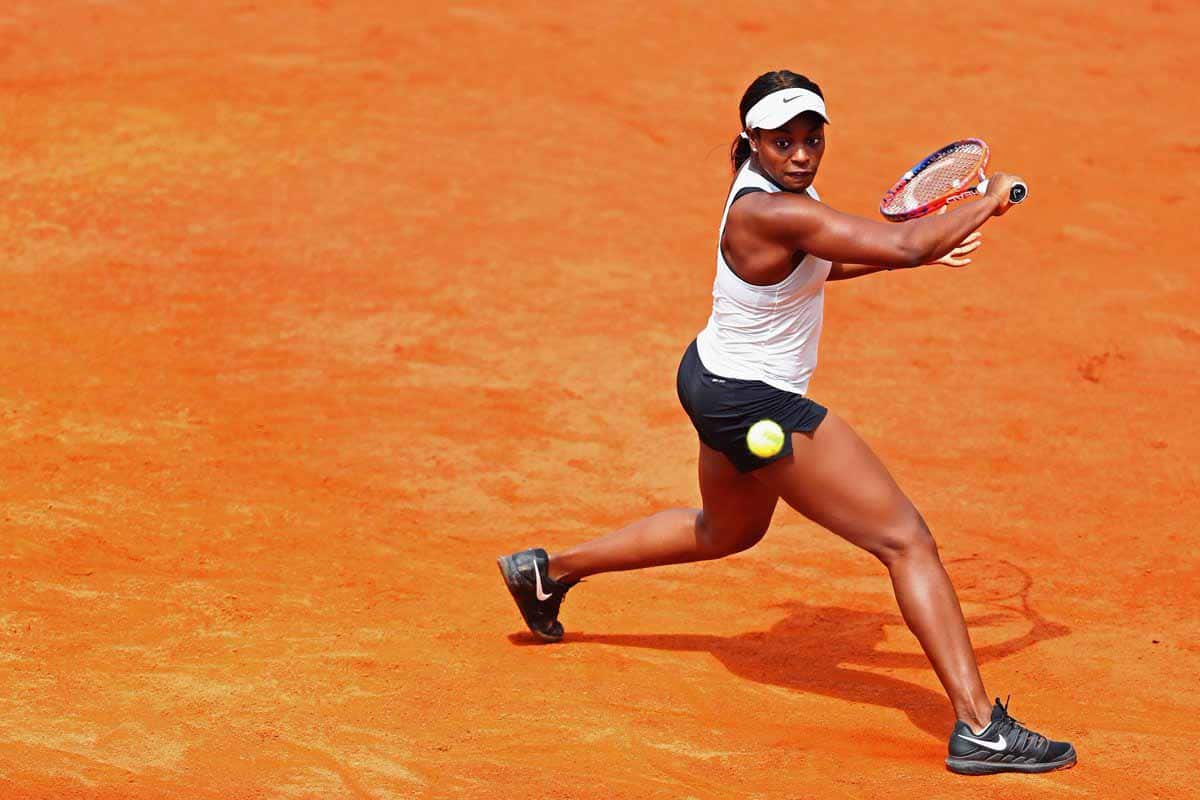 French Open: Sloane Stephens clings on to advance in Paris