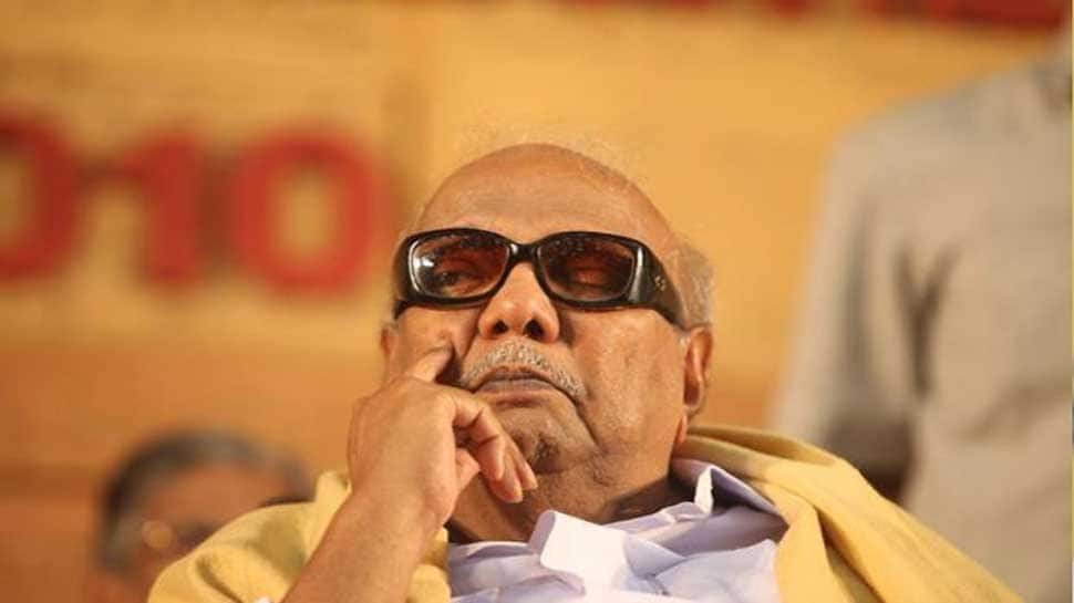 Karunanidhi meets DMK workers on 95th birthday; Rahul, Mamata extend wishes: See pics