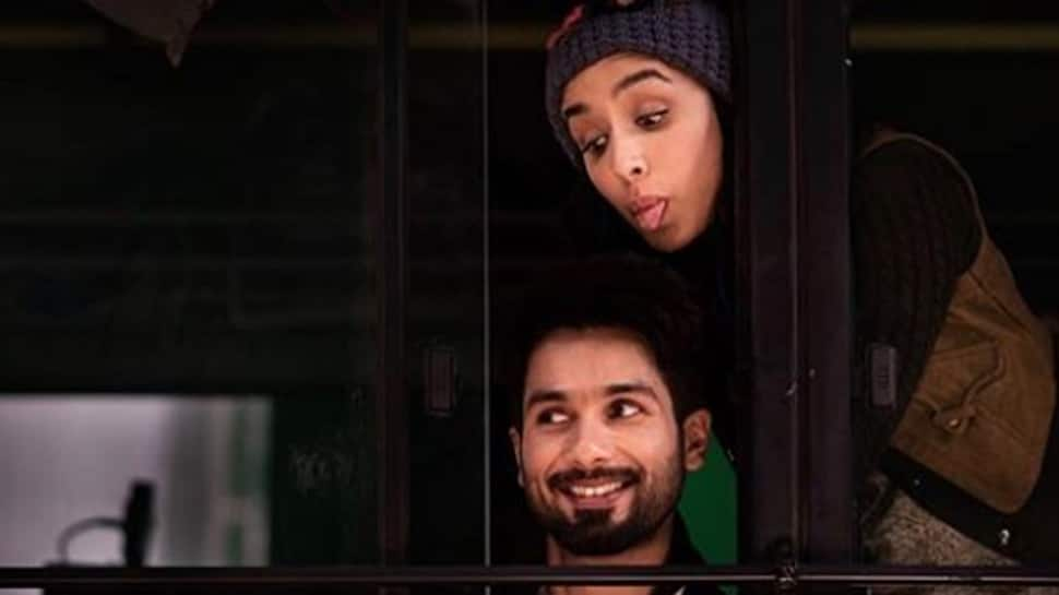 Shahid Kapoor shares a &#039;Tongue n cheek&#039; pic with Shraddha Kapoor on sets of Batti Gul Meter Chalu